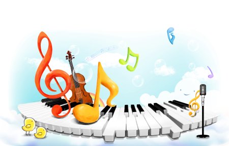 Рисунки на музыкальную тему для детей