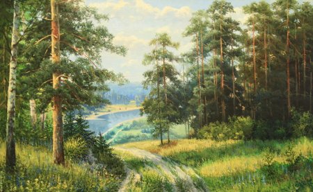 Иван Иванович Шишкин хвойный лес. Солнечный день