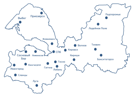 Герб и флаг Ленинградской области