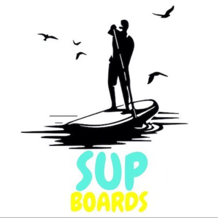 Наклейка на авто sup Board