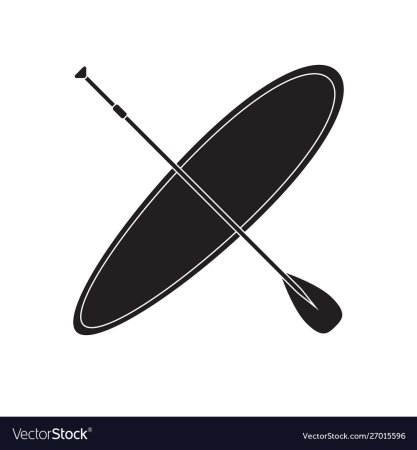 Sup Board vector чб