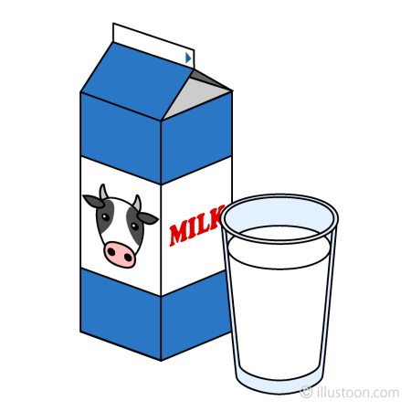 Молоко мультяшная