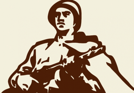 Великая Отечественная война силуэт