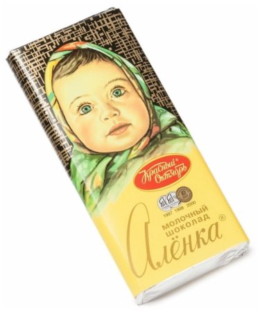 Шоколад Аленка с миндалем 100г