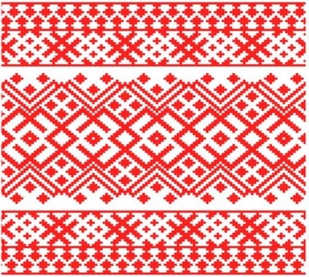 Национальный орнамент чувашей