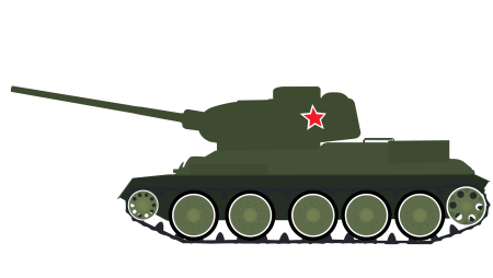 Танк т-34 силуэт