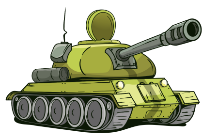 Танк т34 вектор