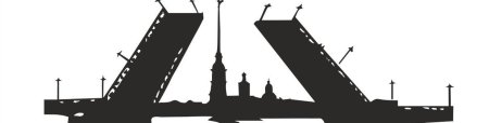 Питер разводной мост Петропавловская крепость