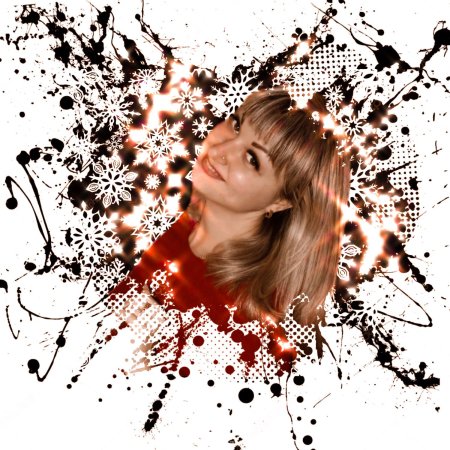 Портрет брызги