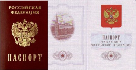 Паспорт шаблон