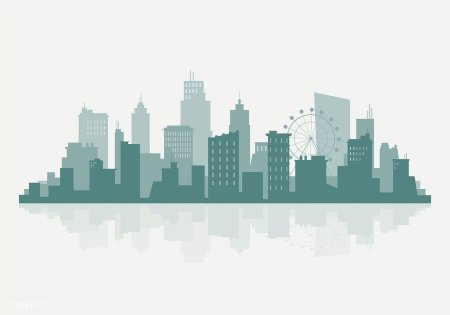 Очертания города