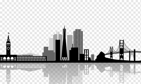 Силуэт города