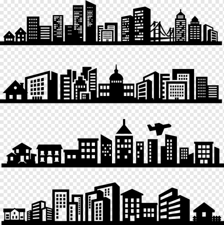 Силуэт города
