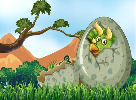 Динозавр в яйце игрушка вылупляется