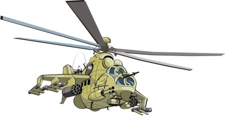 Вертолет рисунок