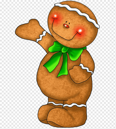Новогодние пряники мультяшные