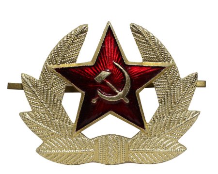 Кокарда Советской армии вектор