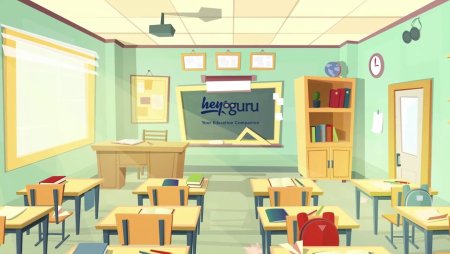 Нарисовать школьный класс