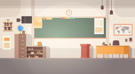 Нарисовать парты в классе