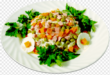 Салат с вареными овощами