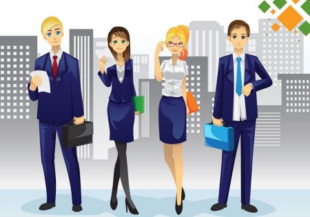 Работники мультяшные