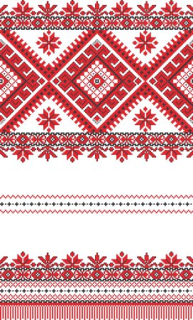Белорусский народный орнамент рушник