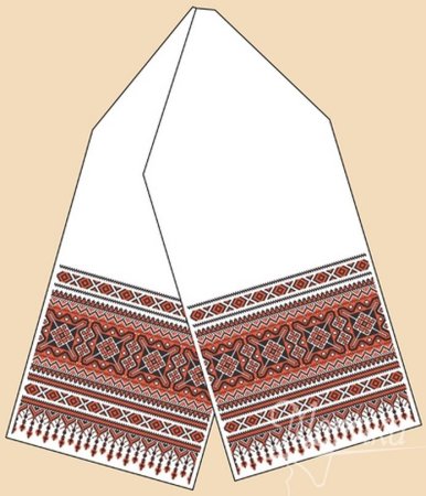 Нарисовать рушник