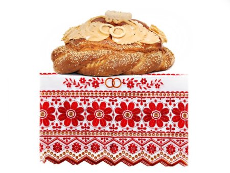 Русский каравай на рушнике