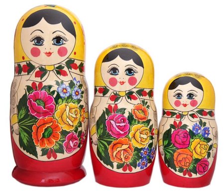 Семеновская Матрешка и Полхов Майданская