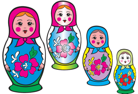 Матрешка рисунок