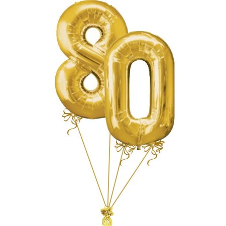 Цифра 60 Золотая