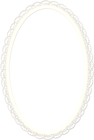 Овальная рамка