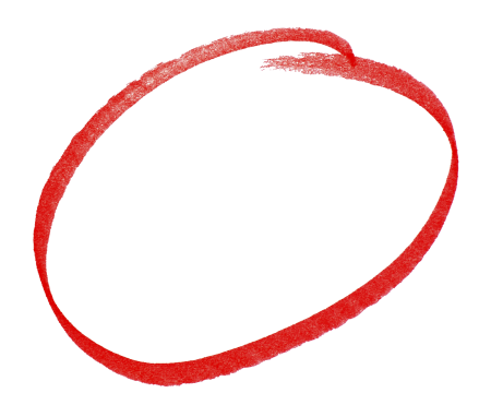 Красная обводка