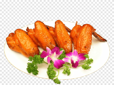 Красные куриные крылышки