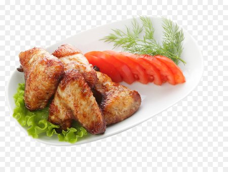 Жареные куриные крылышки