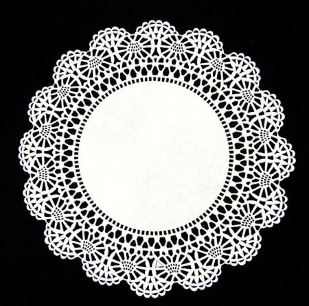 Кружево круглое