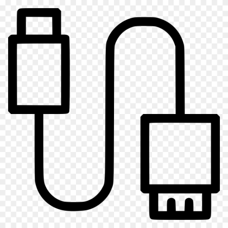 Провод микро USB вектор
