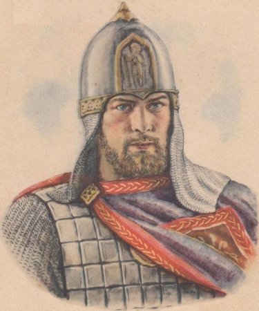 Александр Невский портрет