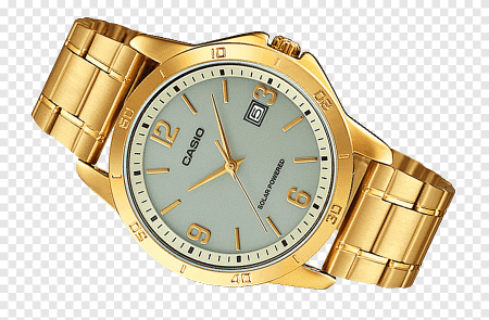Часы Casio мужские металлические золотые