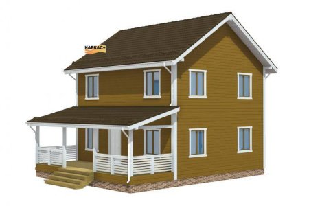 Проекты каркасных домов