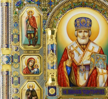 Икона Святой Николай Казанский