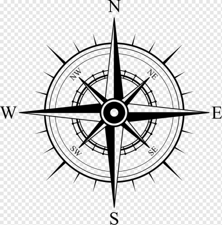 Роза ветров Юг Юг Восток