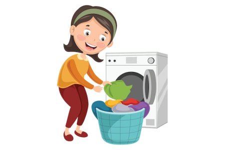Профессия прачка в детском саду