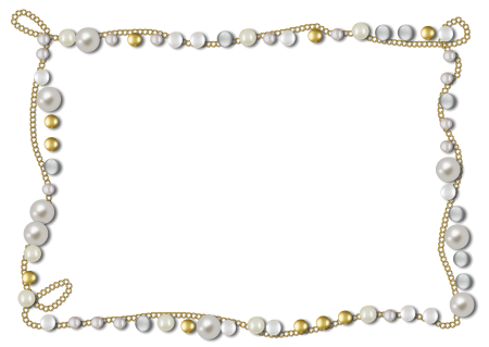 Рамка из жемчуга