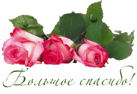 Благодарность цветы