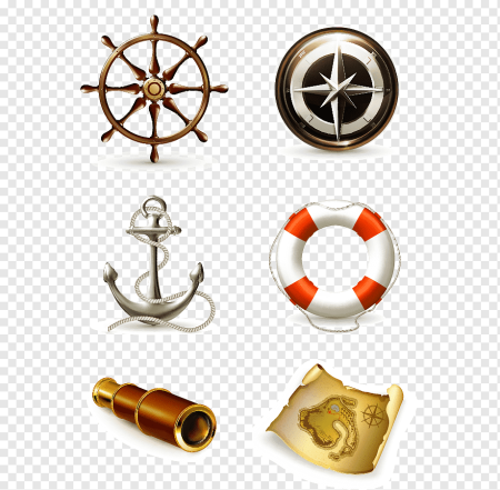 Иконки морская тематика