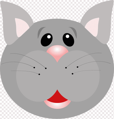Мордочка котика для детей