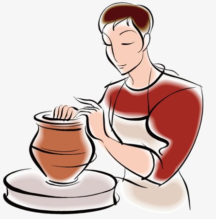Гончар рисунок