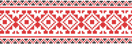 Вышиванка Белоруссия вектор