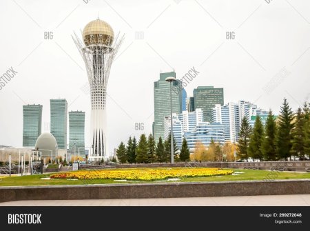 Вид из башни Байтерек